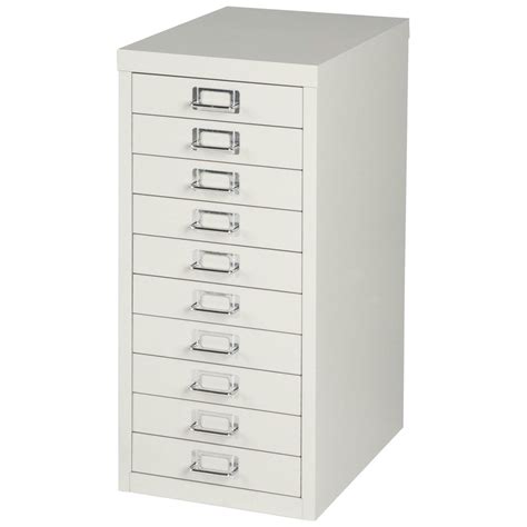 bisley steel multi drawer cabinet a4 10 grey|10 drawer metal filing cabinet.